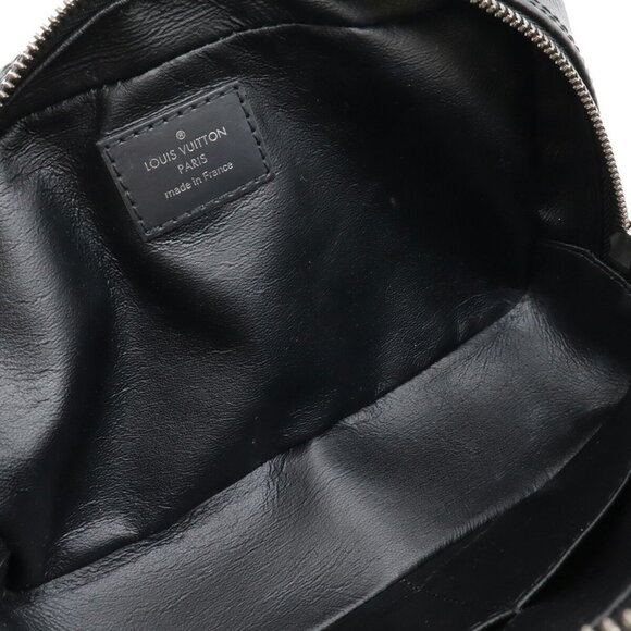 LOUIS VUITTON Black Monogram Pouch - Picture 7 of 8